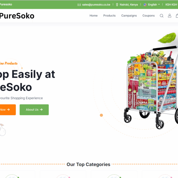 PureSoko Ecommerce